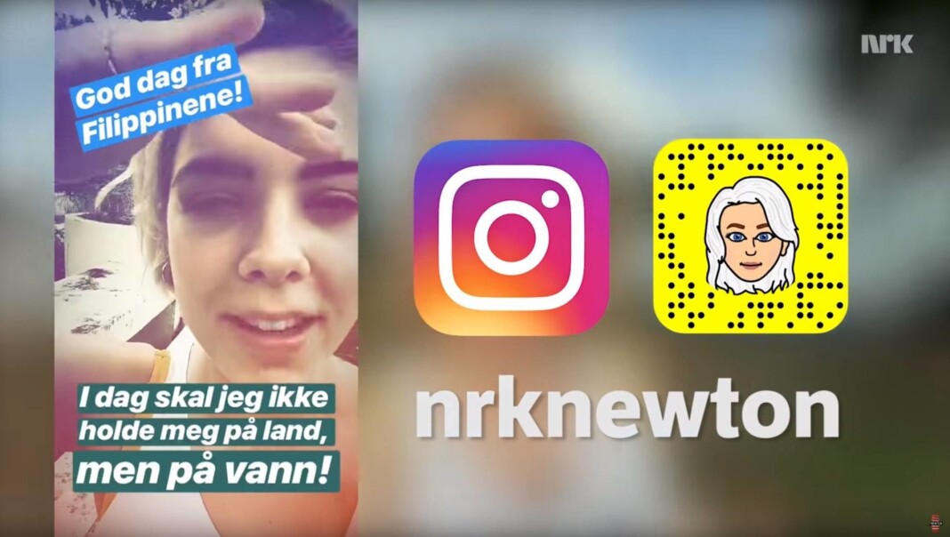 Medietilsynets klare anbefaling er at barn under 13 år ikke skal være i sosiale medier. Skjermdump NRK Medietilsynets klare anbefaling er at barn under 13 år ikke skal være i sosiale medier. Skjermdump NRK