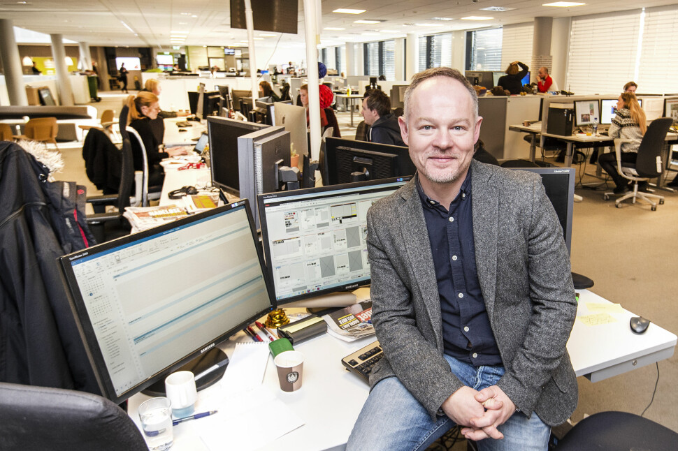 Bjørn Carlsen er redaksjonssjef i Dagbladet TV. Foto: Hans Arne Vedlog/Dagbladet
