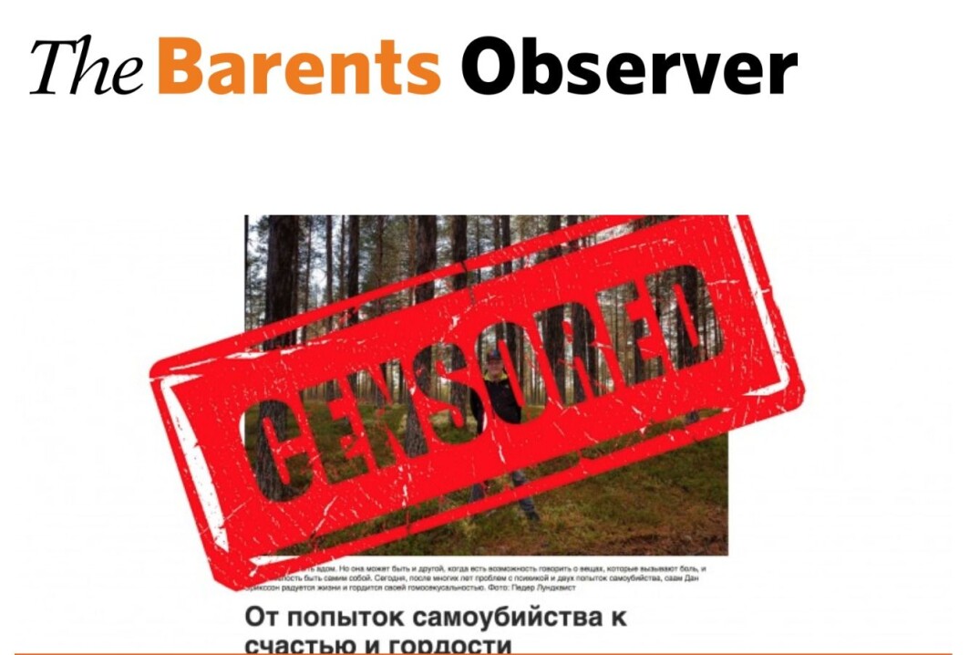 Skjermdump fra forsiden til The Barents Observer onsdag 30. januar 2019. Skjermdump fra forsiden til The Barents Observer onsdag 30. januar 2019.
