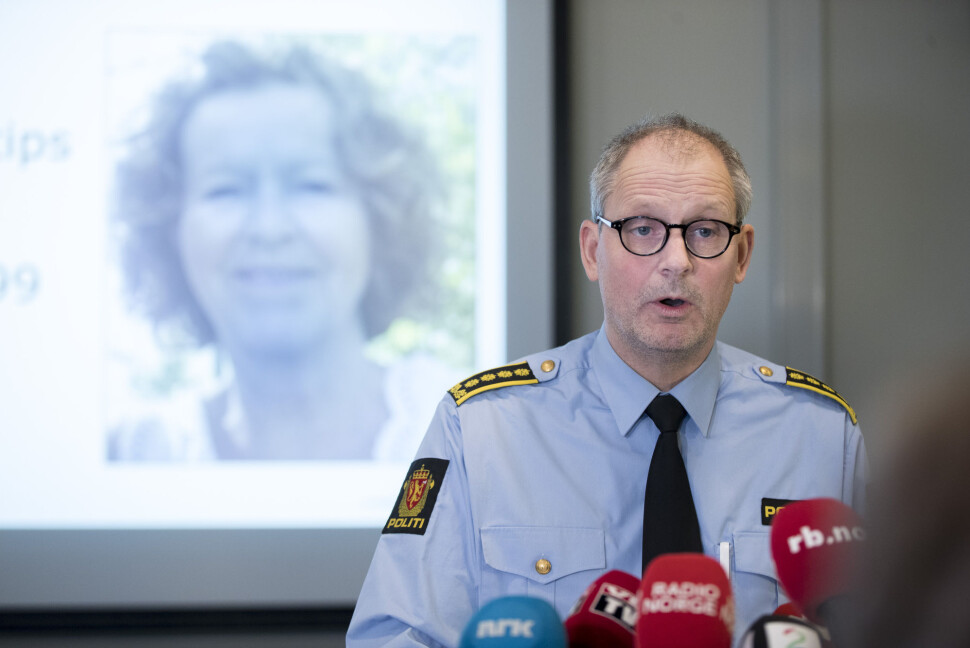 Etterforskningsleder Tommy Brøske forteller at politiet mente at enkelte medier var vel aktive i området rundt boligen til Anne-Elisabeth Hagen i ukene før forsvinningssaken ble offentlig kjent. Foto: Vidar Ruud / NTB scanpix Etterforskningsleder Tommy Brøske forteller at politiet mente at enkelte medier var vel aktive i området rundt boligen til Anne-Elisabeth Hagen i ukene før forsvinningssaken ble offentlig kjent. Foto: Vidar Ruud / NTB scanpix