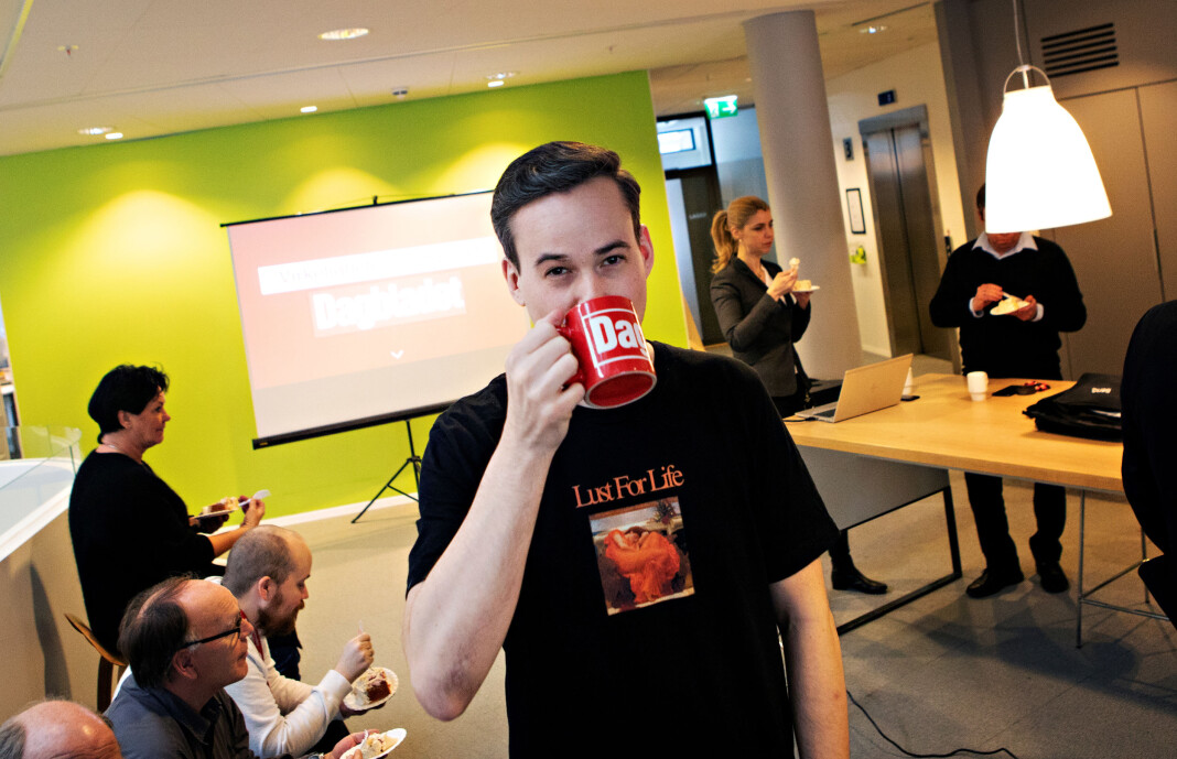 Dagbladet har funnet sin nye redaksjonssjef for Dagbladet Pluss internt. Jonas Pettersen (33) rykker opp. Foto: Frank Karlsen/Dagbladet Dagbladet har funnet sin nye redaksjonssjef for Dagbladet Pluss internt. Jonas Pettersen (33) rykker opp. Foto: Frank Karlsen/Dagbladet
