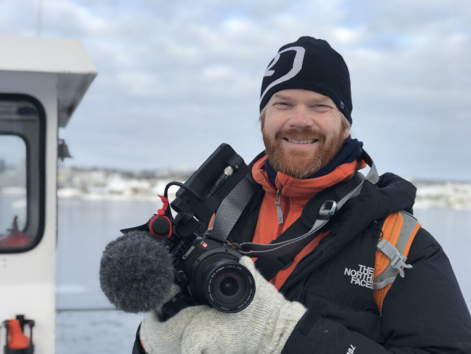 Sveinung Uddu Ystad er videojournalist i Visuelt Bureau. Foto: Jon Terje H. Hansen / Visuelt Bureau Sveinung Uddu Ystad er videojournalist i Visuelt Bureau. Foto: Jon Terje H. Hansen / Visuelt Bureau