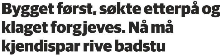 Tittel fra Nord24.no 15. januar i år. Faksimile / Nord24 Tittel fra Nord24.no 15. januar i år. Faksimile / Nord24