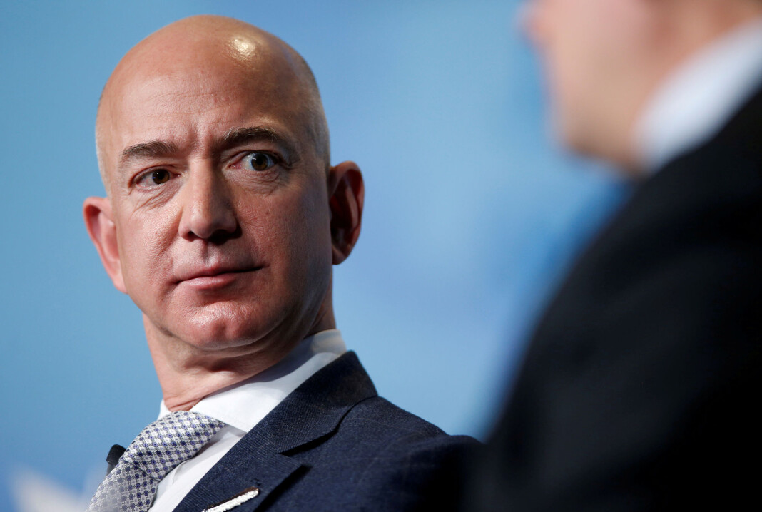 Grunnlegger og administrerende direktør i Amazon, Jeff Bezos. Han eier også avisen Washington Post. Foto: Reuters / NTB scanpix Grunnlegger og administrerende direktør i Amazon, Jeff Bezos. Han eier også avisen Washington Post. Foto: Reuters / NTB scanpix