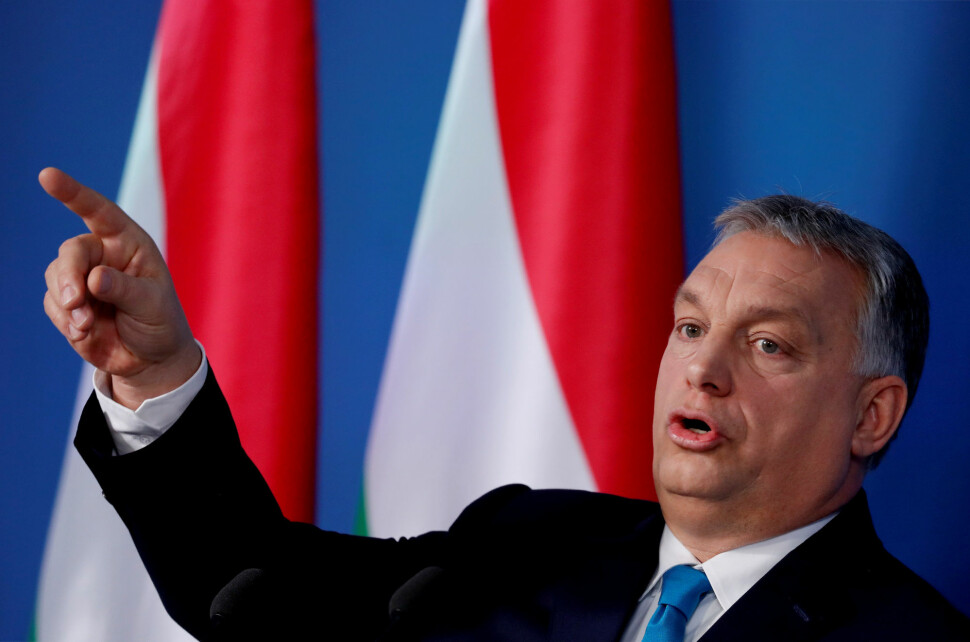 Ungarns statsminister Viktor Orbán får flengede kritikk i en fersk rapport fra Freedom House. Foto: Bernadett Szabo / Reuters / NTB scanpix
