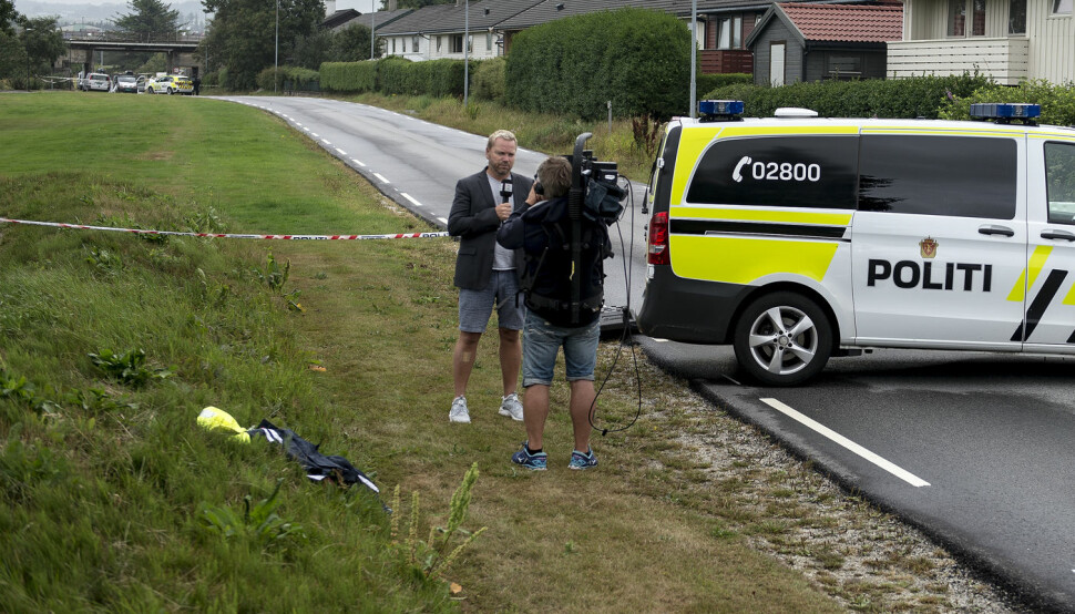 Medieforsker Lars Arve Røssland mener bruken av kommentarsjangeren har endret kriminaljournalistikken. Arkivfoto: Carina Johansen / NTB Scanpix