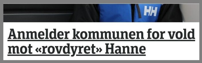 Denne formuleringen lå ute på NRK.no en kort stund søndag kveld. Foto: Faksimile Denne formuleringen lå ute på NRK.no en kort stund søndag kveld. Foto: Faksimile