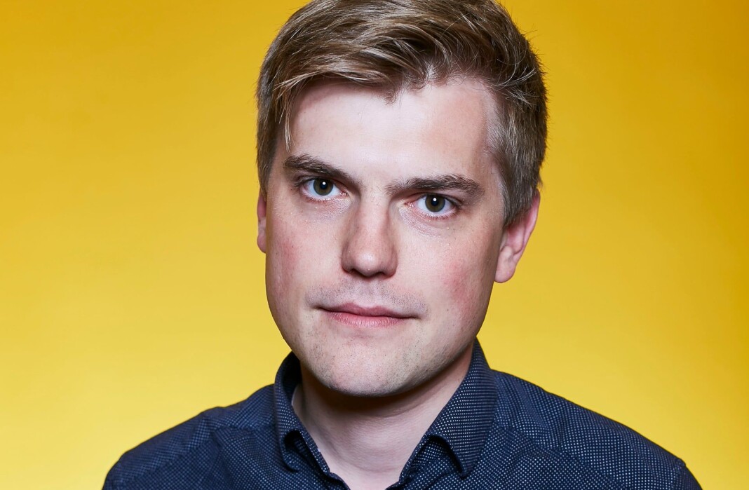 Jim Waterson er redaktør for mediestoffet i The Guardian. Forrige uke var han i Oslo. Foto: The Guardian Jim Waterson er redaktør for mediestoffet i The Guardian. Forrige uke var han i Oslo. Foto: The Guardian