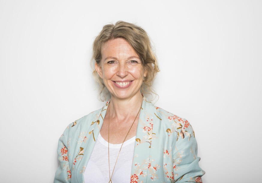 Leder for visuell kommunikasjon i NTB, Christina Dorthellinger Nygaard. Foto: Thomas Brun / NTB scanpix
