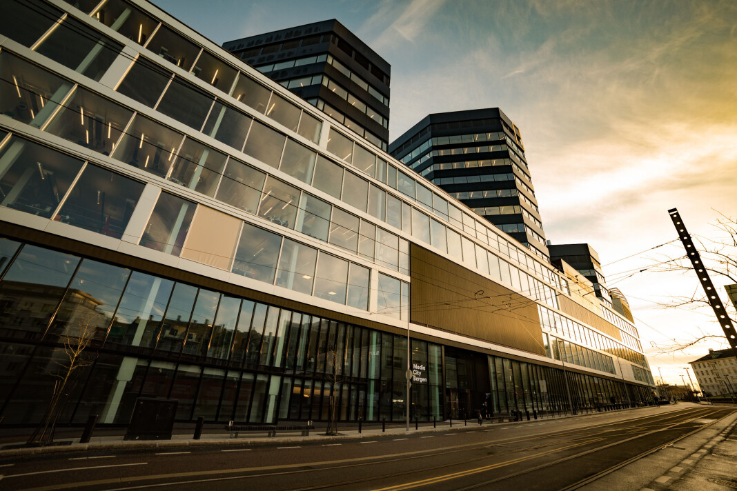 Media City Bergen ligger i Lars Hilles gate 30 i Bergen. Foto: Simon S. Brandseth Media City Bergen ligger i Lars Hilles gate 30 i Bergen. Foto: Simon S. Brandseth