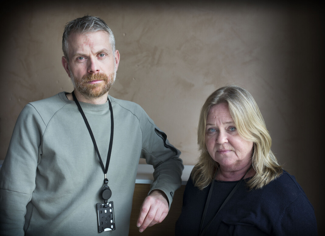 Journalistene Eivind Kristensen og Connie Bentzrud laget «Jenta på broa» for Fædrelandsvennen. Foto: Kjartan Bjelland/Fædrelandsvennen Journalistene Eivind Kristensen og Connie Bentzrud laget «Jenta på broa» for Fædrelandsvennen. Foto: Kjartan Bjelland/Fædrelandsvennen