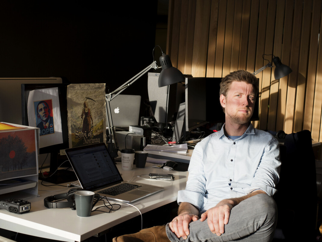 Håvard Nyhus mener mediene har mange grunner til å grave seg ned, men også å la være. Foto: Evelyn Pecori / Vårt Land Håvard Nyhus mener mediene har mange grunner til å grave seg ned, men også å la være. Foto: Evelyn Pecori / Vårt Land