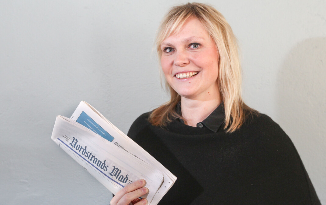 Til sommeren tar Kristin Stoltenberg over som redaktør i Amedia-avisen Nordstrands Blad. Foto: Bjørn V. Sandness. Til sommeren tar Kristin Stoltenberg over som redaktør i Amedia-avisen Nordstrands Blad. Foto: Bjørn V. Sandness.