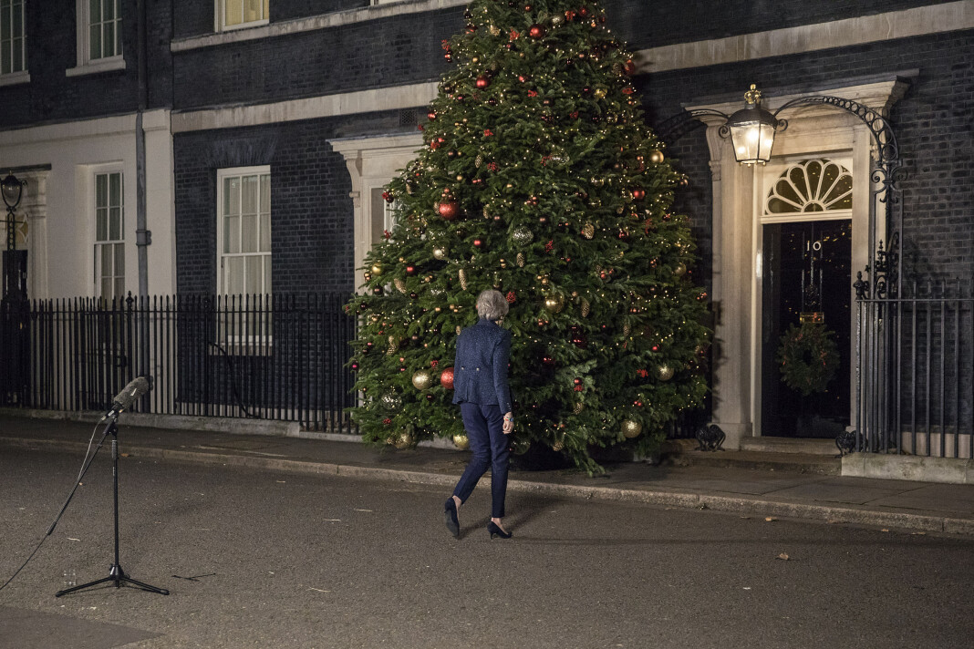 Nyhet, Utland: Nicolai Linares, frilans. For bildet «En stædig dame» av Theresa May. Nyhet, Utland: Nicolai Linares, frilans. For bildet «En stædig dame» av Theresa May.