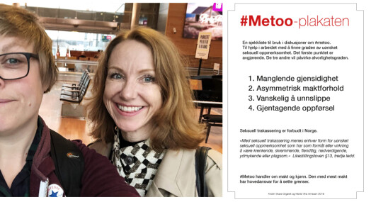 Vi lanserer #metoo-plakaten – en sjekkliste