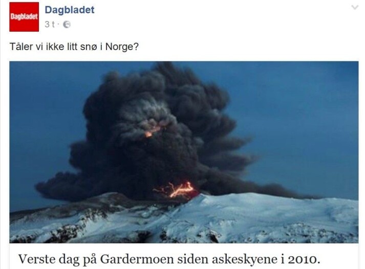 Foto: Yngve Hågvar / skjermdump Foto: Yngve Hågvar / skjermdump