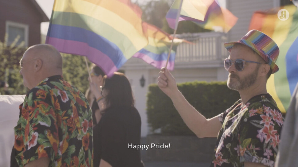 Julie Lunde Lillelsæter er Årets videojournalist 2018, blant annet for dokumentarfilmen «Bygdehomo». Julie Lunde Lillelsæter er Årets videojournalist 2018, blant annet for dokumentarfilmen «Bygdehomo».