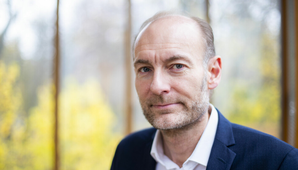 Fritt Ord-direktør Knut Olav Åmås er kritisk til det som skjer i Morgenbladet akkurat nå. Foto: Håkon Mosvold Larsen / NTB scanpix