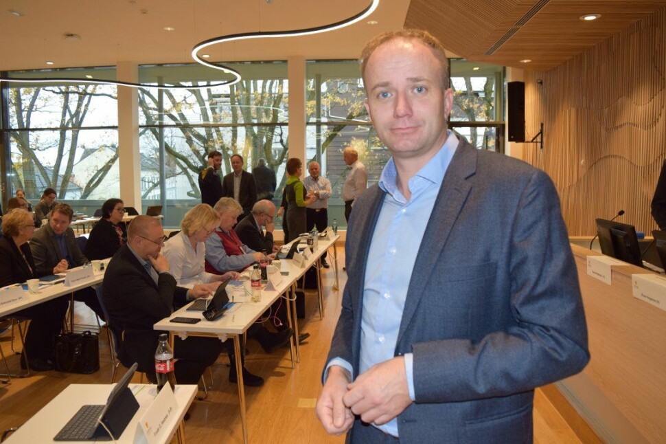 Frp-politiker Frode G. Hestnes er varaordfører i Re og fylkesutvalgsrepresentant. Foto: Lars Døvle Larssen