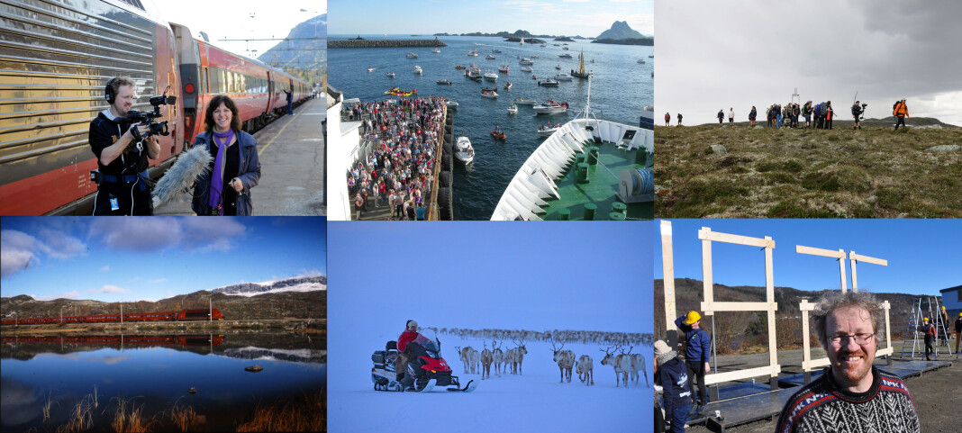 Ti år med minutt for minutt har blant annet tatt seerne med på Bergensbanen, Hurtigruten, friluftsliv, reinflytting og nå – klokkebygging. Foto: NRK Ti år med minutt for minutt har blant annet tatt seerne med på Bergensbanen, Hurtigruten, friluftsliv, reinflytting og nå – klokkebygging. Foto: NRK