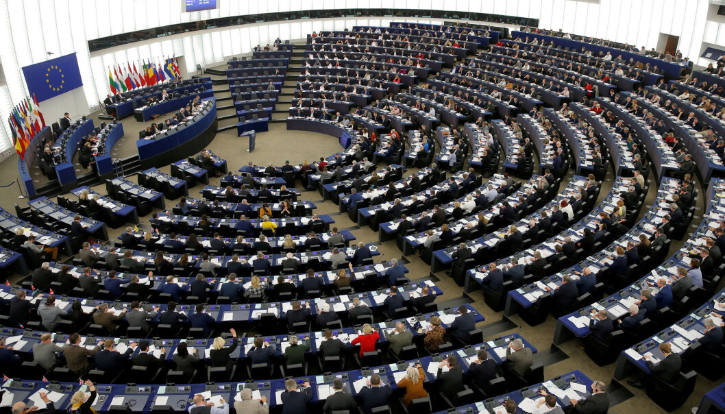EU-parlamentet i Strasbourg tar tirsdag stilling til et kontroversielt forslag til reform av EUs direktiv om opphavsrett. Foto: Reuters / NTB scanpix EU-parlamentet i Strasbourg tar tirsdag stilling til et kontroversielt forslag til reform av EUs direktiv om opphavsrett. Foto: Reuters / NTB scanpix