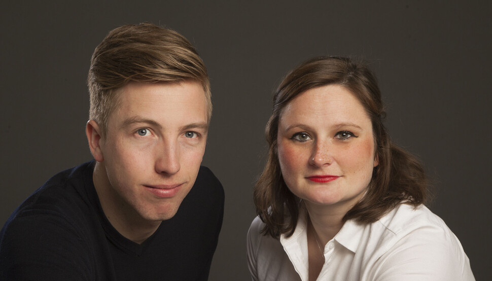VG-journalistene Lars Joakim Skarvøy og Marie Melgård har skrevet boka «Alle skal ned». Foto: Kagge Forlag VG-journalistene Lars Joakim Skarvøy og Marie Melgård har skrevet boka «Alle skal ned». Foto: Kagge Forlag