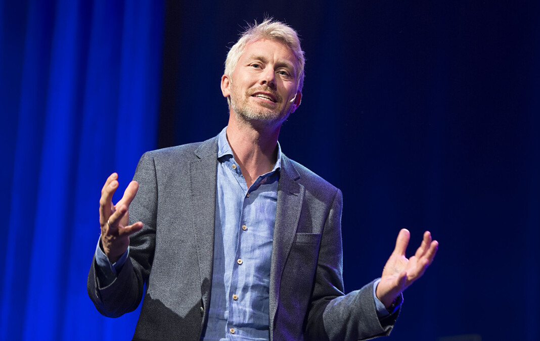 TV 2 sjef Olav T. Sandnes er glad for at TV 2 er tilbake hos Get. TV 2 sjef Olav T. Sandnes er glad for at TV 2 er tilbake hos Get.