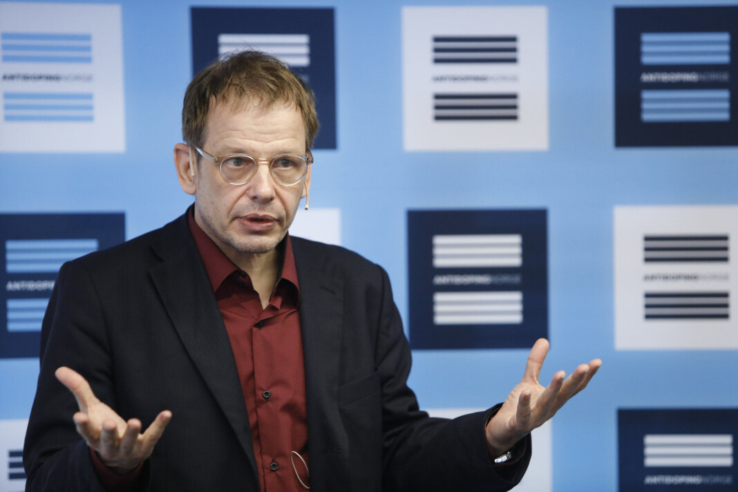 Den tyske dopingjournalisten Hajo Seppelt under et seminar i Oslo torsdag. Foto: Ole Berg-Rusten / NTB scanpix Den tyske dopingjournalisten Hajo Seppelt under et seminar i Oslo torsdag. Foto: Ole Berg-Rusten / NTB scanpix