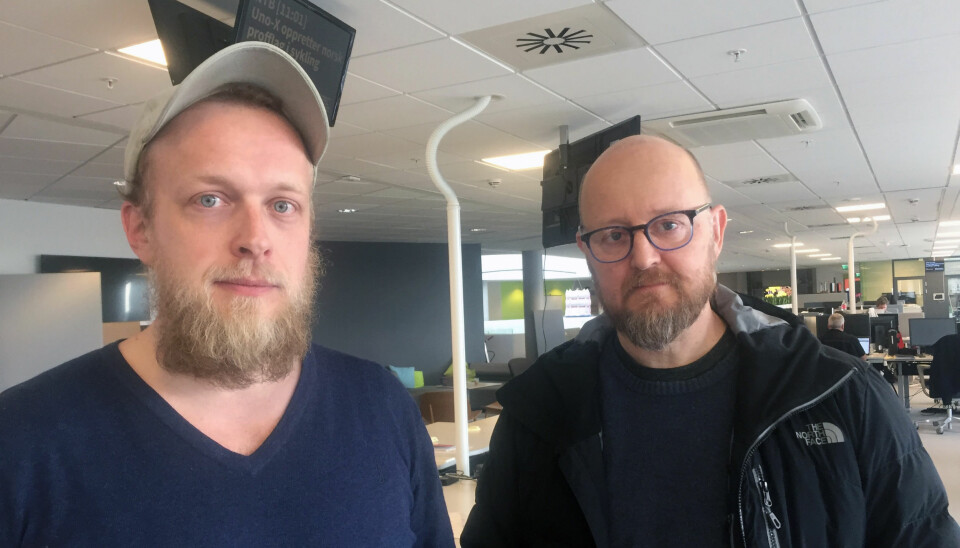 Torgeir Krokfjord og Lars Eivind Bones. Foto: Karin Madshus/Dagbladet