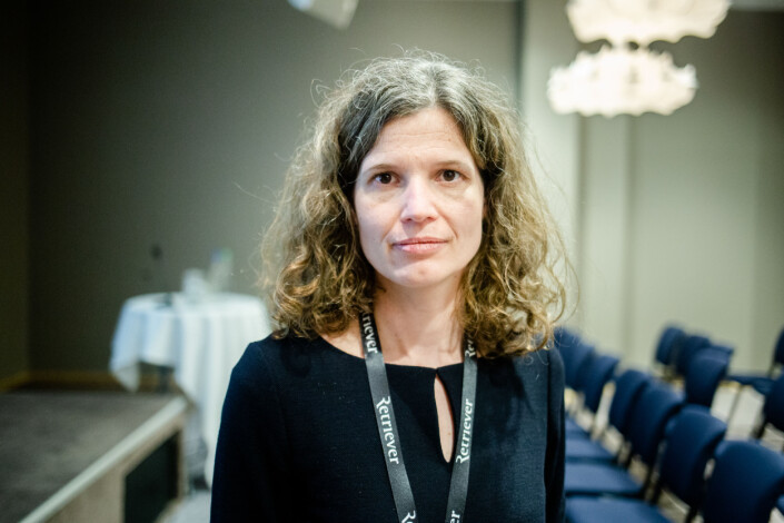 Nicola Naber i tyske Der Spiegel er glad for at magasinet valgte å dele all informasjon med kolleger i gravenettverket. Foto: Eskil Wie Furunes Nicola Naber i tyske Der Spiegel er glad for at magasinet valgte å dele all informasjon med kolleger i gravenettverket. Foto: Eskil Wie Furunes
