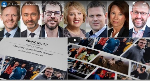 Se debatten: Hvilke følger får omleggingen av mediepolitikken for brukerne, mangfoldet og bransjen Se debatten: Hvilke følger får omleggingen av mediepolitikken for brukerne, mangfoldet og bransjen