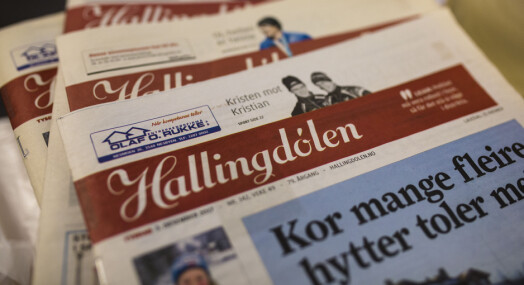 NRK sender direkte fra Hallingdølen
