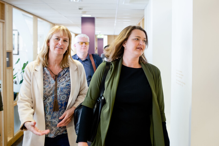 MBL-forhandlingene i gang: – Klar til å sette makt bak kravene, sier NJ-leder Hege Iren Frantzen