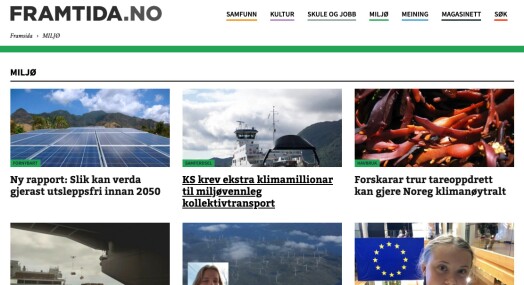 Fritt Ord gir 250.000 kroner til norsk klimajournalistikk