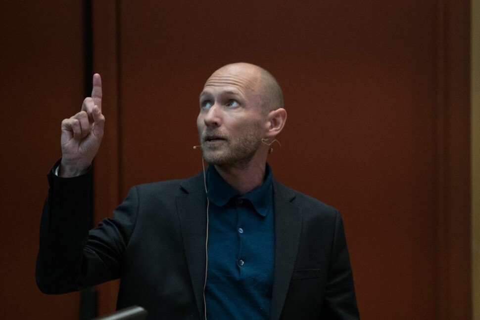 Morten Frich er juryleder for Fortellerprisen og nyhetsredaktør i danske Politiken. Foto: Ronald Hole Fossåskaret/Fortellingens kraft