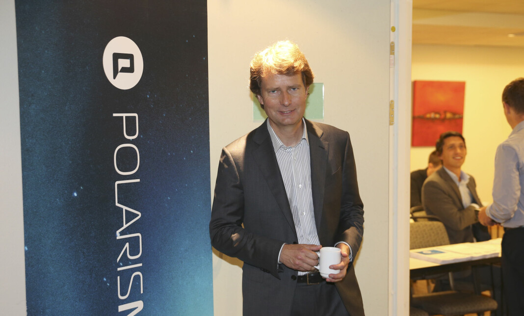 Konsernsjef Per Axel Koch i Polaris Media. Foto: Vidar Ruud / NTB scanpix