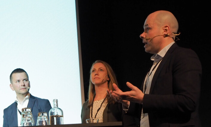 Ting var ikke nødvendigvis bedre før, mener Amedia-direktør Anders Opdahl. Her sammen med BT-redaktør Øyulf Hjertenes og redaktør i Utdanning, Kaja Mejlbo. Foto: Roger Aarli-Grøndalen Ting var ikke nødvendigvis bedre før, mener Amedia-direktør Anders Opdahl. Her sammen med BT-redaktør Øyulf Hjertenes og redaktør i Utdanning, Kaja Mejlbo. Foto: Roger Aarli-Grøndalen
