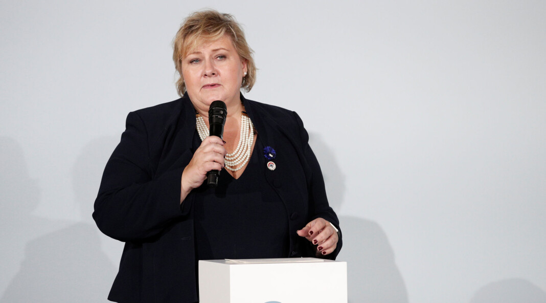 Oppropet som statsminister Erna Solberg undertegnet onsdag mot terrorinnhold på nett, skaper bekymringer hos journalister. Foto: Reuters / NTB scanpix Oppropet som statsminister Erna Solberg undertegnet onsdag mot terrorinnhold på nett, skaper bekymringer hos journalister. Foto: Reuters / NTB scanpix