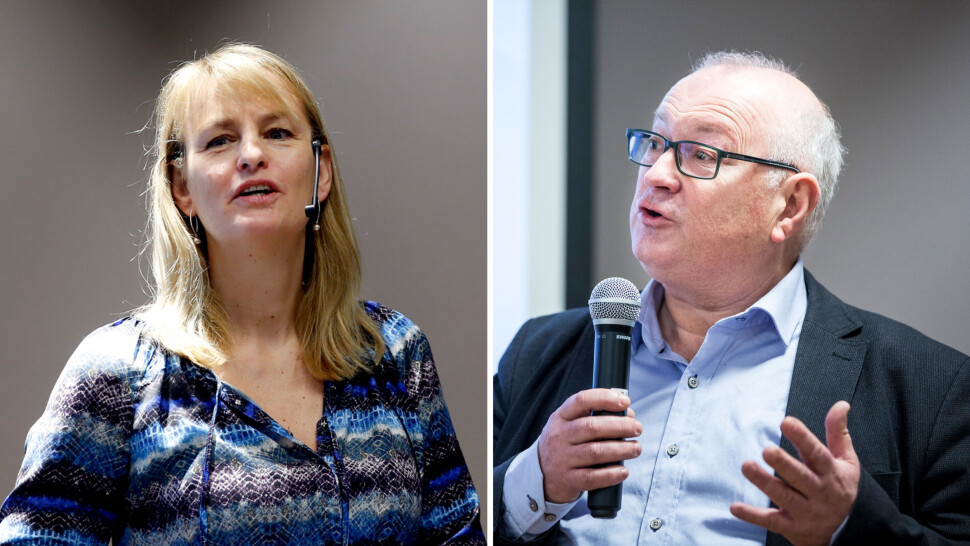 Randi Øgrey fra MBL og Rune Hetland fra LLA ber Stortinget om å avvente behandlingen av deler av endringen i postloven. Her er de to fra helt andre anledninger. Foto: Vidar Ruud og Erlend Daae / NTB Scanpix Randi Øgrey fra MBL og Rune Hetland fra LLA ber Stortinget om å avvente behandlingen av deler av endringen i postloven. Her er de to fra helt andre anledninger. Foto: Vidar Ruud og Erlend Daae / NTB Scanpix