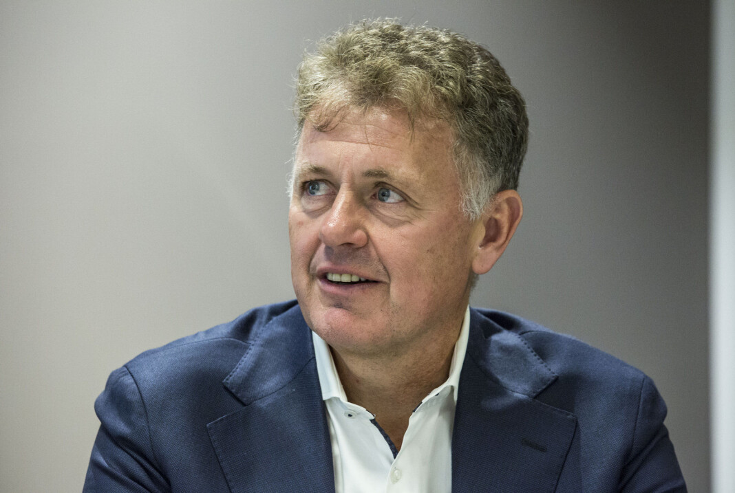 Ansvarlig redaktør Gunnar Stavrum i Nettavisen er fornøyd med de ferske lesertallene. Ansvarlig redaktør Gunnar Stavrum i Nettavisen er fornøyd med de ferske lesertallene.