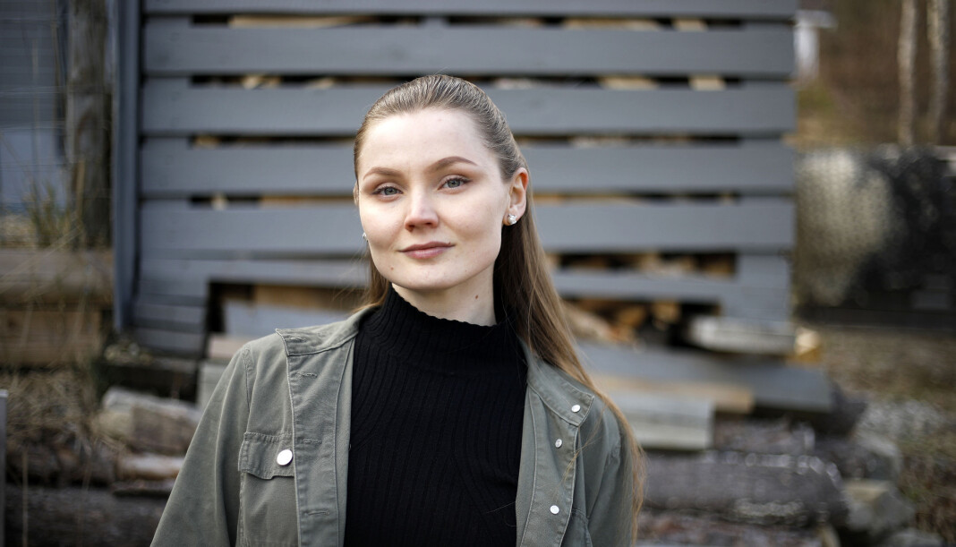 June Helén Bjørnback jobber i den samiske avisen Ságat. Foto: Privat June Helén Bjørnback jobber i den samiske avisen Ságat. Foto: Privat