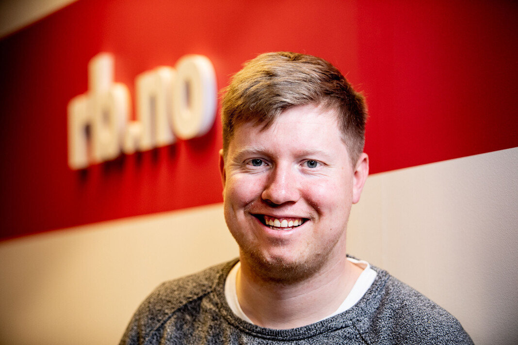 Stian Drake logger aldri helt av. Foto: Tom Gustavsen / Romerikes Blad Stian Drake logger aldri helt av. Foto: Tom Gustavsen / Romerikes Blad