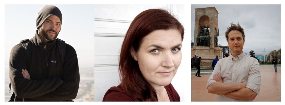 Tre vinnerne: Fra venstre Anders Sømme Hammer, Maren Sæbø og Nilas Johnsen. Tre vinnerne: Fra venstre Anders Sømme Hammer, Maren Sæbø og Nilas Johnsen.