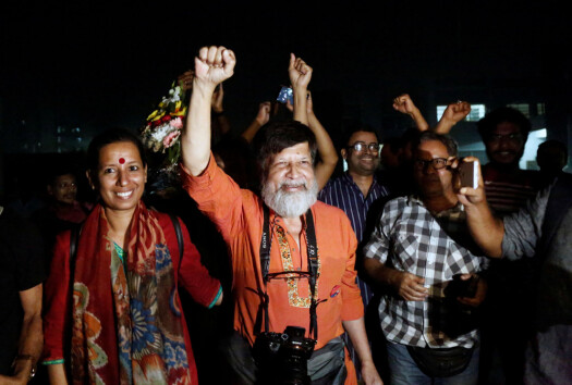 Grunnlegger av Pathshala South East Media Institute, Shahidul Alam, ble løslatt på kausjon i november 2018. Foto: Reuters / NTB Scanpix