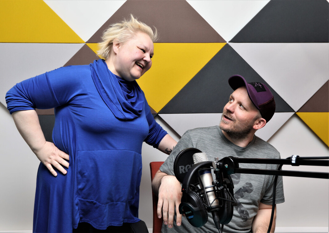 Heidi Nilima Monsen og Martin Hovden ser fram til å sette i gang med Ruijan Radio. Foto: Freddy Ludvik Larsen, Altaposten Heidi Nilima Monsen og Martin Hovden ser fram til å sette i gang med Ruijan Radio. Foto: Freddy Ludvik Larsen, Altaposten