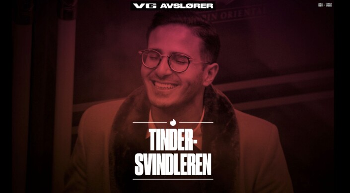 VGs artikkel om Tindersvindleren er lest av 1,6 millioner mennesker. Skjermdump VG VGs artikkel om Tindersvindleren er lest av 1,6 millioner mennesker. Skjermdump VG