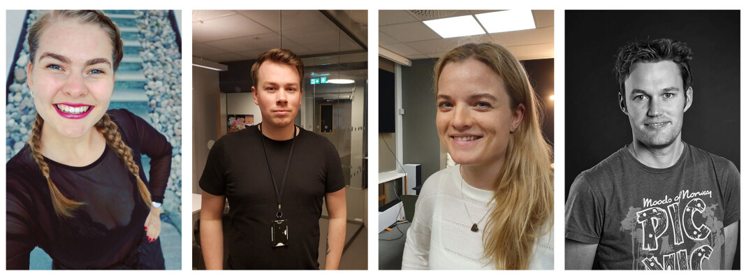 Nina Lorvik, Bjørn Vegar Digre, Trine Solberg og Sigurd Øfsti er ansatt i Nettavisens Pluss-redaksjon. Foto: Privat Nina Lorvik, Bjørn Vegar Digre, Trine Solberg og Sigurd Øfsti er ansatt i Nettavisens Pluss-redaksjon. Foto: Privat