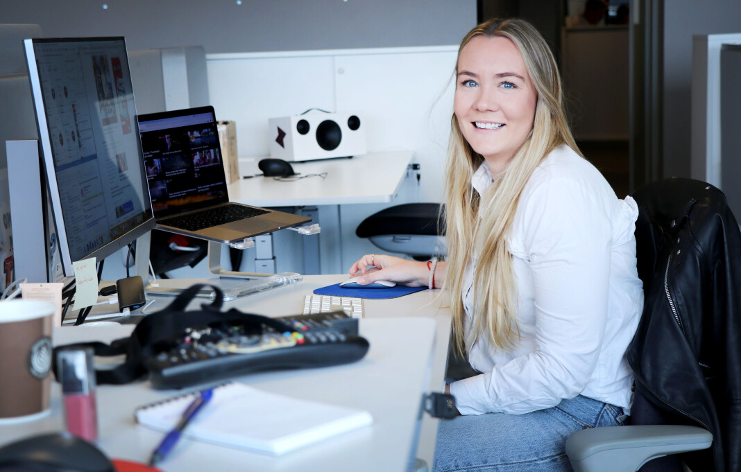 SOL-vikar Pernille Elene Bjørtomt Hunes rykker opp fra vikar til vaktsjef. Foto: Ole Petter Baugerød Stokke /SOL SOL-vikar Pernille Elene Bjørtomt Hunes rykker opp fra vikar til vaktsjef. Foto: Ole Petter Baugerød Stokke /SOL