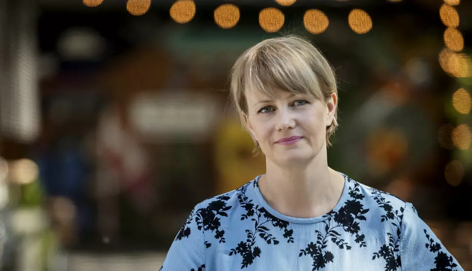 NRK-profilen Sigrid Sollund er nominert til Årets programleder. Foto: 	Julia Marie Naglestad / NRK