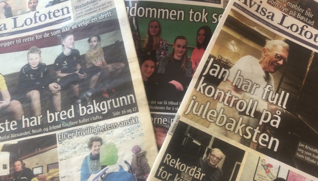 Avisa Lofoten legges ned. Foto: Avisa Lofoten Avisa Lofoten legges ned. Foto: Avisa Lofoten